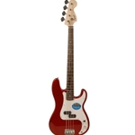 Fender Squier Affinity Precision Electric Bass Metalllic Red