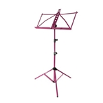 Accent Folding Aluminum Music Stand Purple w/bag