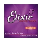 Elixir Nanoweb Guitar Strings 12 String Light