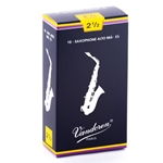 Vandoren Alto Saxophone Reeds 2.5