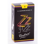 Vandoren Alto Saxophone Reeds ZZ 3