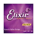 Elixir Polyweb Guitar Strings Light