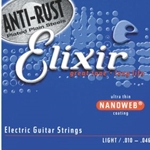 Nanoweb Anti-Rust Electric Guitar Strings Light