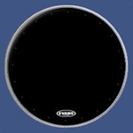 Evans 20" EQ1 Resonant Black Bass Drum Head