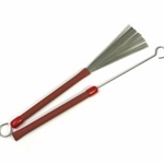 Ludwig Brushes Red Grooved
