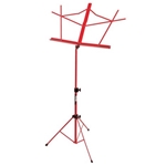 On-Stage Music Stand Folding w/ Bag Red