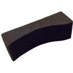 EMC Sponge Violin/Viola Shoulder Rest #4 Small Charcoal Gray