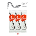 Juno Bass Clarinet Reeds 2.5 (3 Pack)