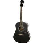 Epiphone DR 100 Dreadnought Acoustic Guitar Ebony