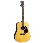 Martin Dreadnought Acoustic Guitar W/case