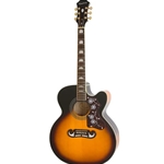 Epiphone J-200 EC Acous-Elec Guitar Vintage Sunburst