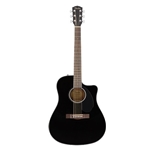 Fender CD-60SCE Acoustic-Electric Guitar Black