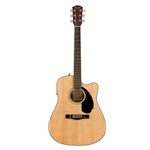 Fender CD-60SCE Acoustic-Electric Guitar Natural