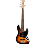 Fender Squier Affinity Jazz Electric Bass V 5 String Three Tone Sunburst