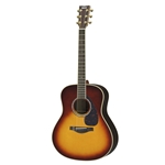 Yamaha Dreadnought Acous-Elec Guitar Brown Sunburst