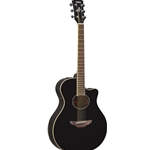 Yamaha Acoustic Electric Thinline Guitar Black
