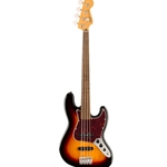 Fender Squier Classic Vibe 60s J Bass Fretless 3 Color Sunburst