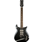 Gretsch Stump-O-Matic Electric Guitar Black W/ Pewter Stripes