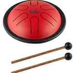 Meinl NINO Mini Steel Tongue Drum Red