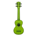 Kala Soprano Ukulele Waterman Jade Green