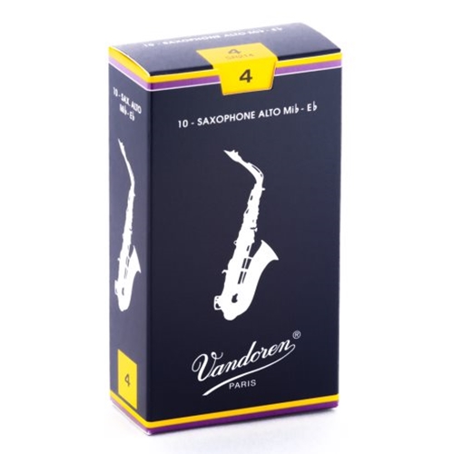 Vandoren Saxophone Reeds Size 4 10pcs Each 5 Boxes New | eBay