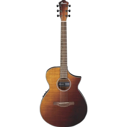 Eckroth Music - Ibanez AEWC32FM Acous-Elec Guitar Amber Sunset Fade