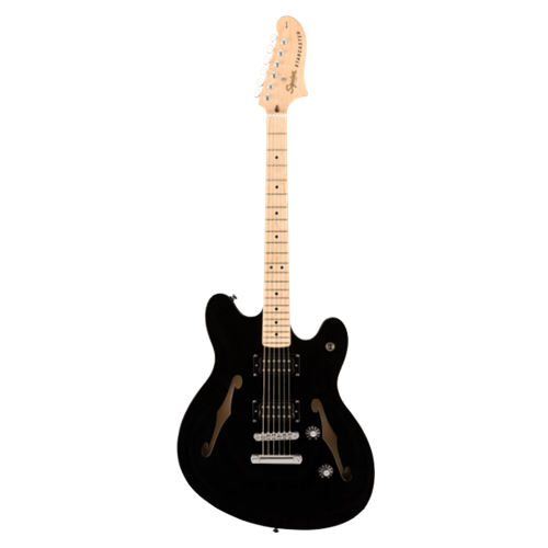 Betsy Trotwood Tío o señor Idealmente Eckroth Music - Fender Squier Affinity Starcaster Guitar Hollow Body Black