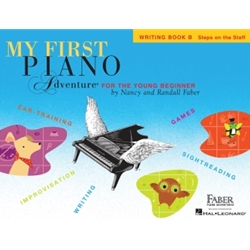 My First Piano Adventure Book B Writing