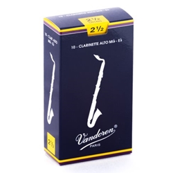 Vandoren Alto Clarinet Reeds 2.5