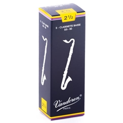 Vandoren Bass Clarinet Reeds 2.5