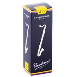 Vandoren Bass Clarinet Reeds 3.5