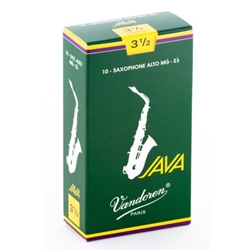 Vandoren Java Alto Saxophone Reeds 3.5