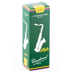 Vandoren Java Tenor Saxophone Reeds 2.5