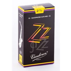 Vandoren Alto Saxophone Reeds ZZ 2.5