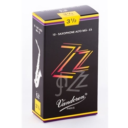 Vandoren Alto Saxophone Reeds ZZ 3.5
