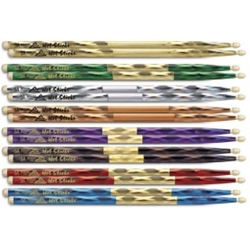 Hot Sticks Drum Sticks Holograph Nylon Tip