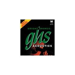 GHS Bright Bronze Guitar Strings Medium