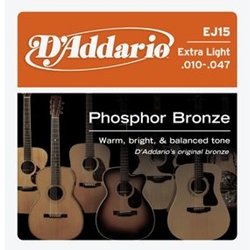 Phosphor Bronze Guitar Strings Extra Light