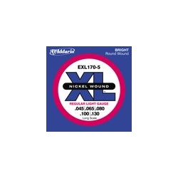 D'Addario Bass Strings 5 String Regular Light