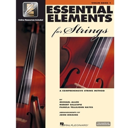 Essential Elements for Strings Bk 1 With EEI Violin