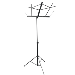 On-Stage Music Stand Folding w/ Bag Black