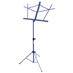 On-Stage Music Stand Folding w/ Bag Dark Blue