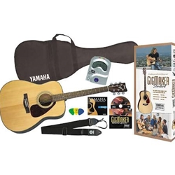 Yamaha GigMaker Acoustic Guitar Pack Natural