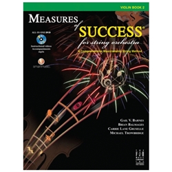 Measures of Success Bk 2 Violin w/DVD