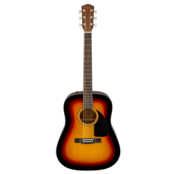 Fender CD-60 Acoustic Guitar w/case Sunburst