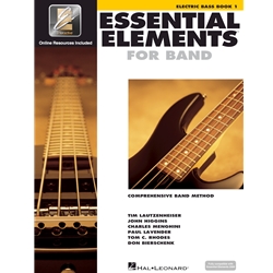 Essential Elements for Band Bk 1 With EEI Electric Bass