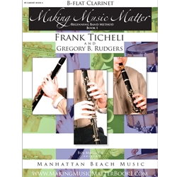 Making Music Matter Bk 1 Clarinet
