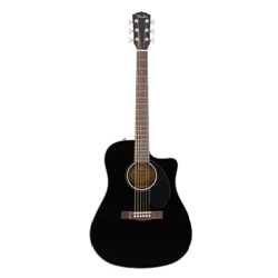 Fender CD-60SCE Acoustic-Electric Guitar Black