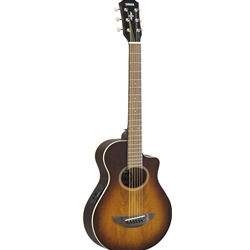 Yamaha Acoustic Electric Thinline 3/4 Exotic Guitar Sunburst