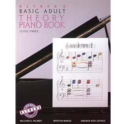 Alfred's Basic Adult Piano Level 3 Theory